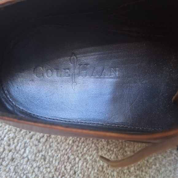 Cole Haan Mens Leather Lace Up Brown Dress Shoes Like New Size 11M main image 7